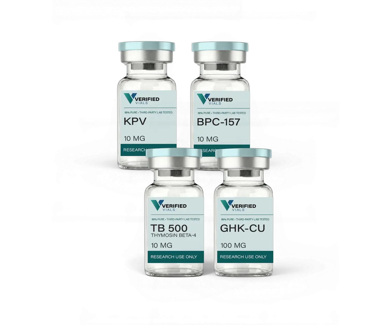 GHK-Cu, KPV, BPC-157 & TB-500 Bundle – Extended